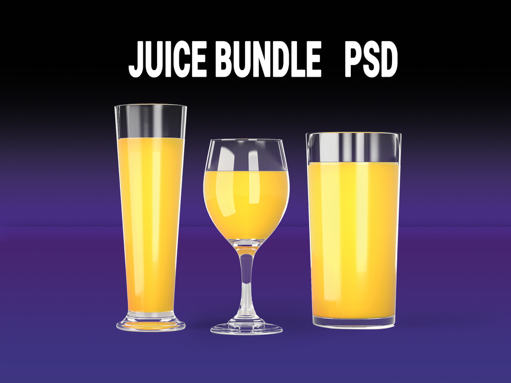 juice bundle PSD Free Download